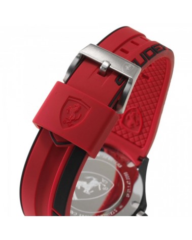 RELOJ FERRARI PIT CREW ROJO NEW 083128