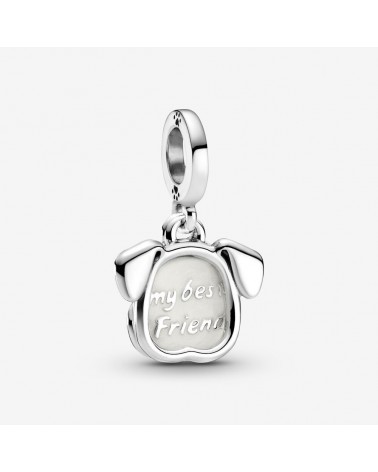 Charm Pandora colgante doble Mi perro mascota My best friend 799327C01