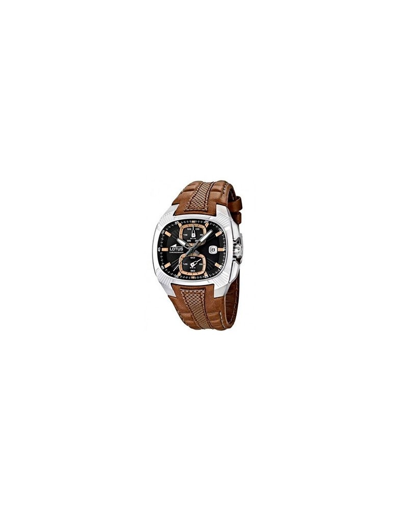 RELOJ LOTUS DOOM MARRON Y NEGRO 15753/3