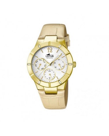 RELOJ LOTUS PARA MUJER ELEGANTE BEIGE 15917/1
