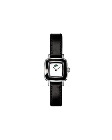RELOJ LACOSTE NEGRO PEQUEÑO MUJER CUADRADO 2000324 