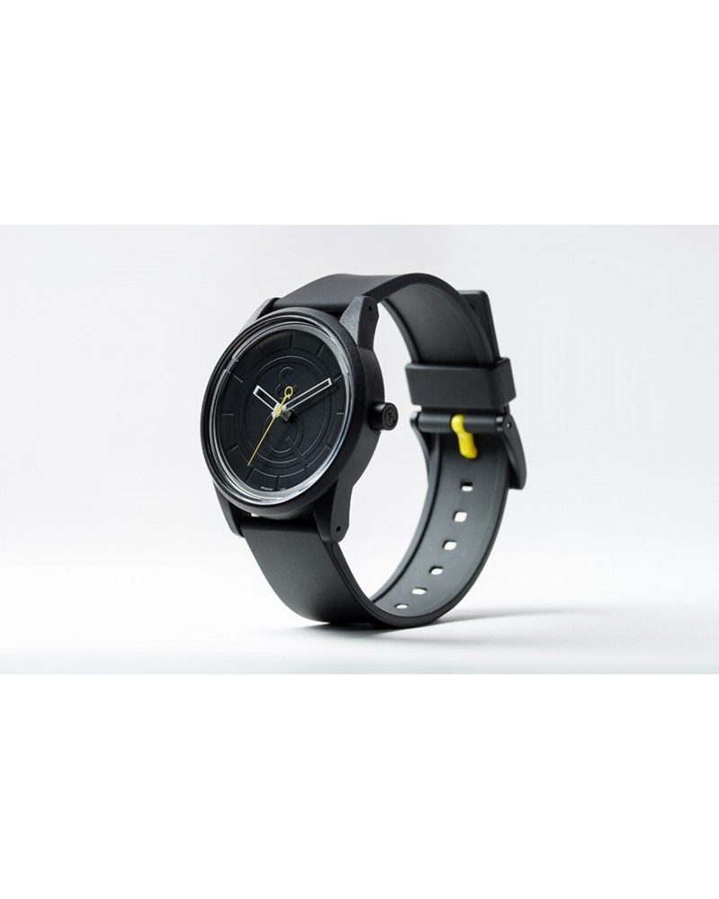 RELOJ SOLAR Q&Q NEGRO RP00J002