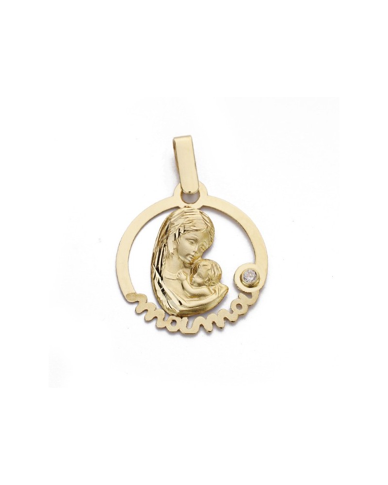 Colgante mama oro 18k PM-16237