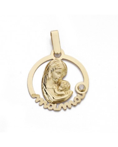Colgante mama oro 18k PM-16237