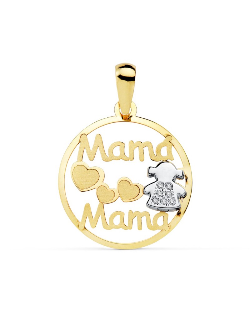 Colgante mama oro 18k PM-16937