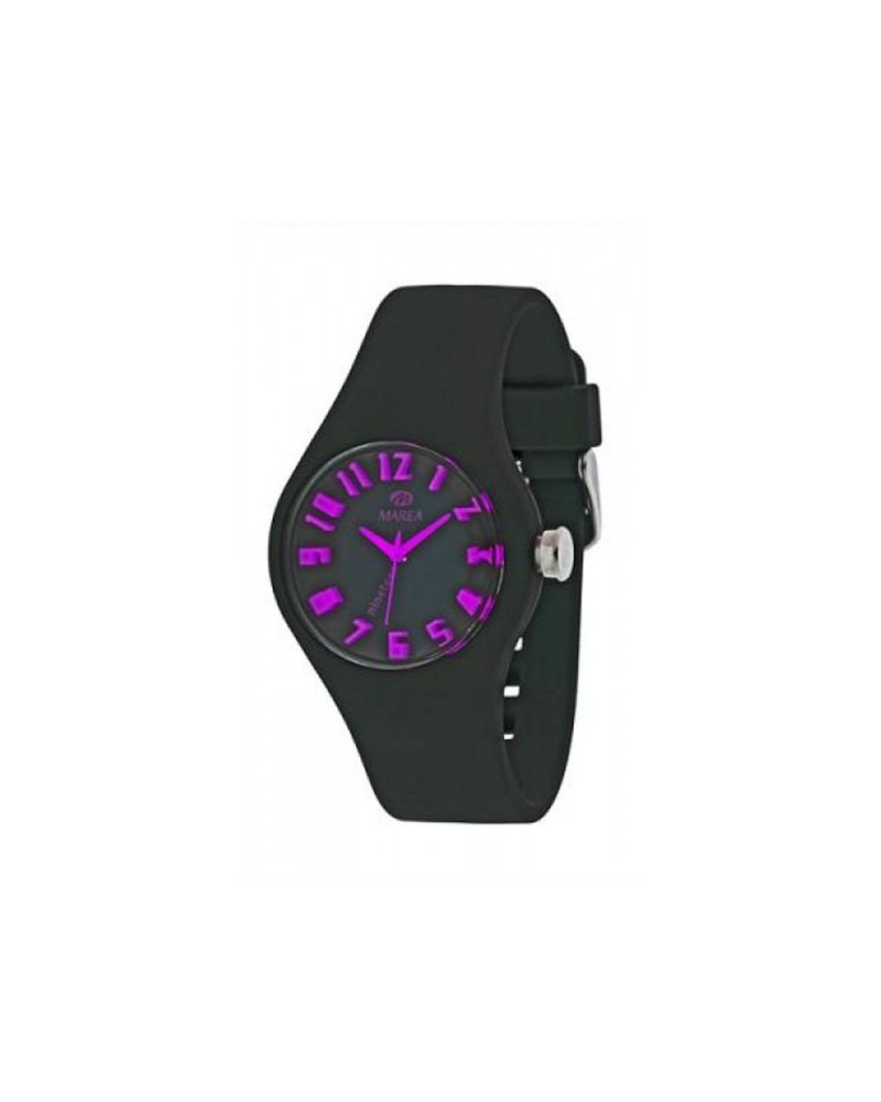 RELOJ MAREA MUJER NEGRO Y MORADO B35506/29