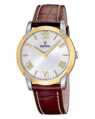 RELOJ FESTINA CLASICO CABALLERO CORREA MARRON F16508/5