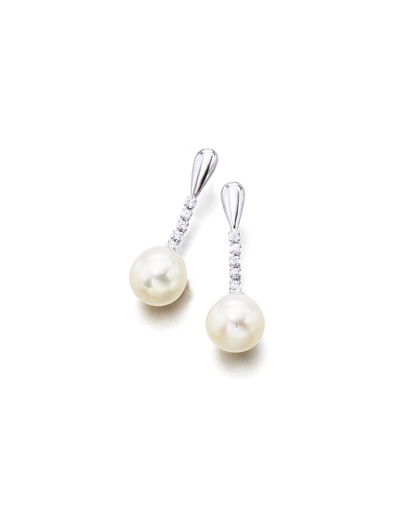Boucles D'oreilles Clips Fleur En Or Chacune Ornée D'un Oxyde Or 750 Milli%c3%a8me %2818 Ct%29 1%2c27g