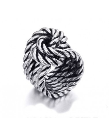 ANILLO LE CARRE NUDO ESTILO BIMBA Y LOLA