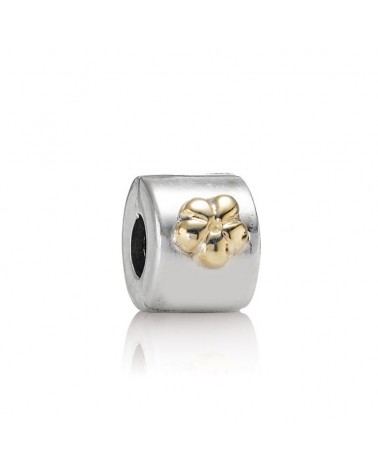 Clip Pandora Moments de plata y oro, modelo descatalogado 790140