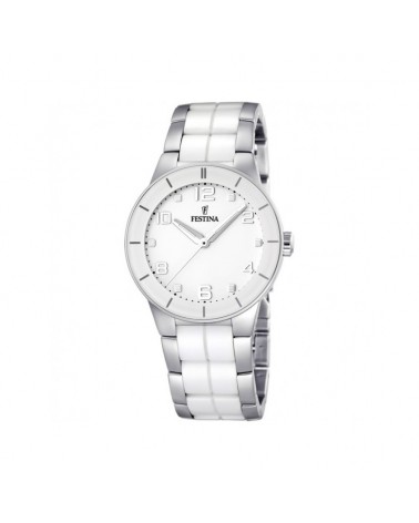 RELOJ FESTINA CERAMICA BLANCO F16531/1