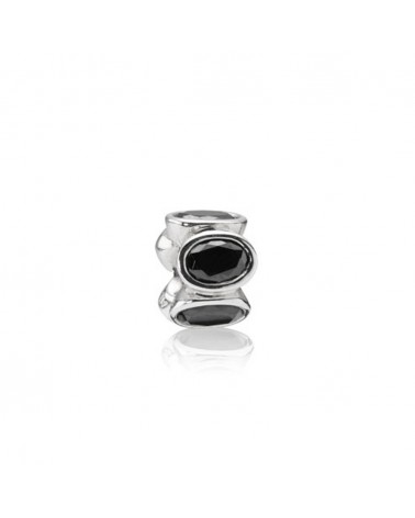 CHARM PANDORA  OVALADO NEGRO BLACK OVAL POD 790311CZK