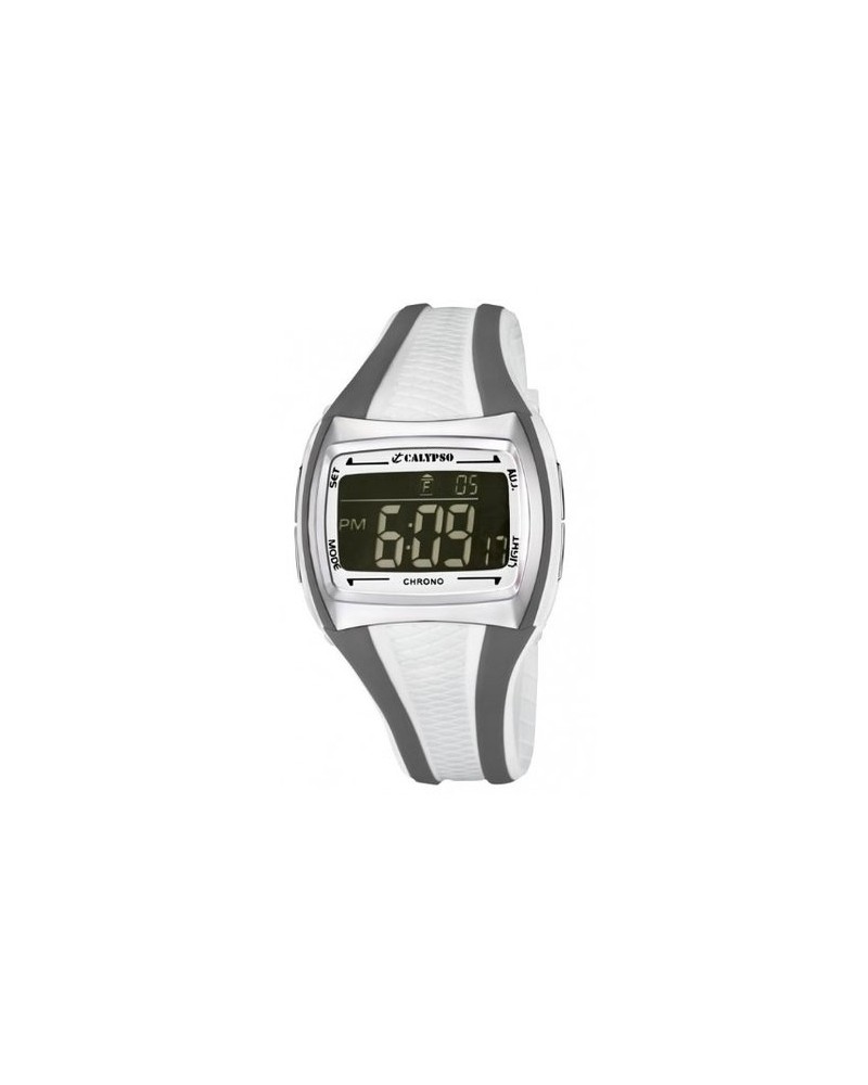 RELOJ CALYPSO BLANCO DIGITAL K5590/1