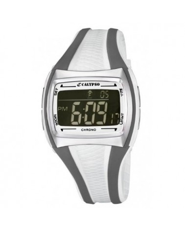 RELOJ CALYPSO BLANCO DIGITAL K5590/1