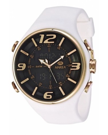 RELOJ MAREA BLANCO GRANDE ANALOGICO Y DIGITAL B35214/3