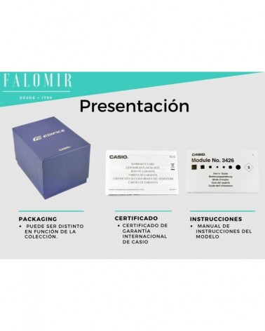 Reloj Casio Edifice solar EFS-S590D-1AVUEF - foto 5