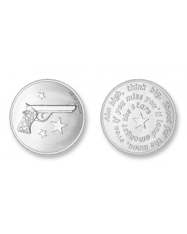 MI MONEDA MEDIANA PISTOLA RIHANA MON-AIM-01-M