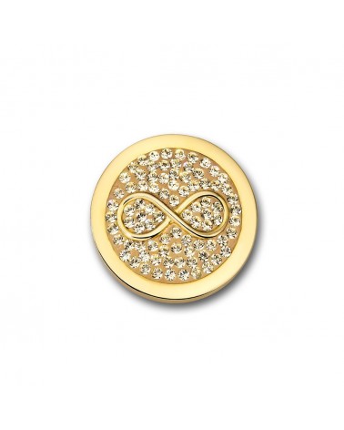 MI MONEDA PEQUEÑA INFINITO SWAROVSKI IND-39-S