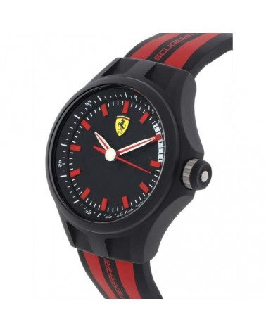RELOJ FERRARI PEQUEÑO ROJO Y NEGRO