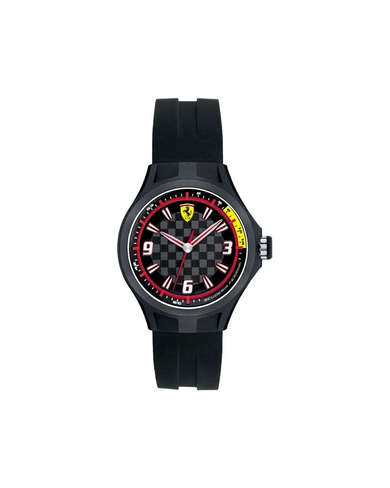 RELOJ FERRARI PEQUEÑO NEGRO 0820001