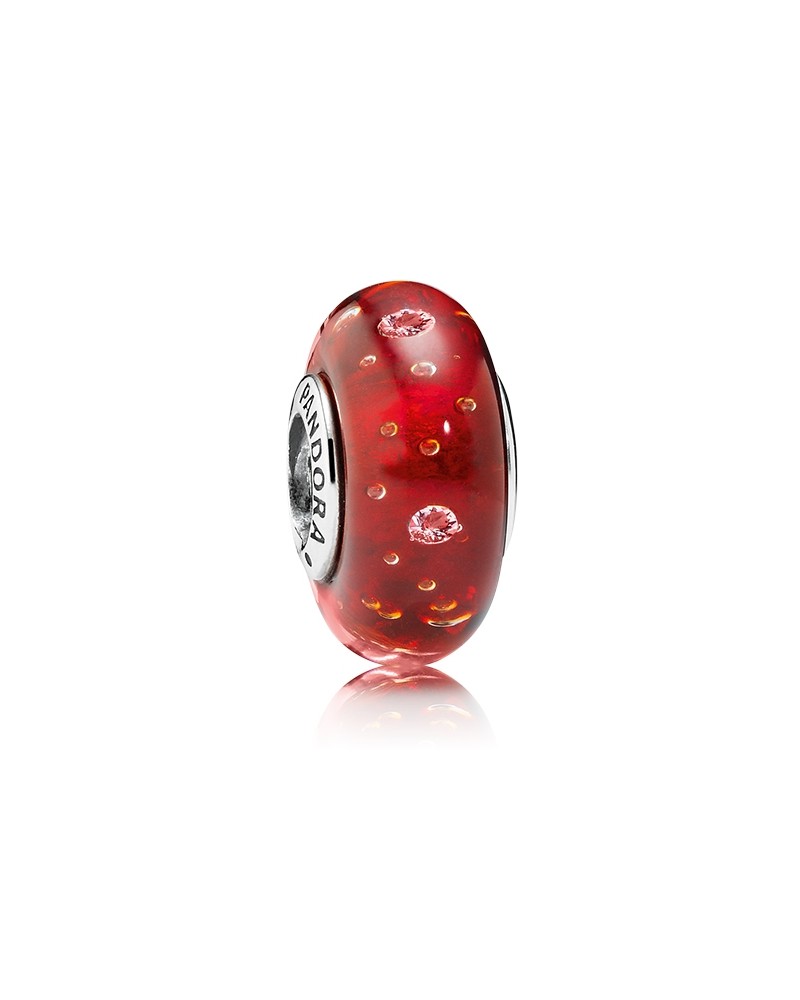ABALORIO CHARM MURANO ROJO 791631CZ