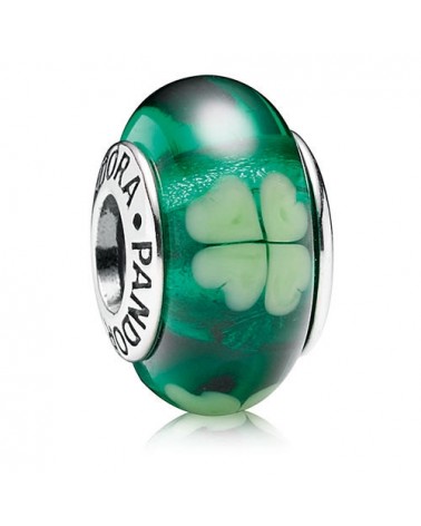 ABALORIO CHARM DE PANDORA MURANO TREBOL 790927