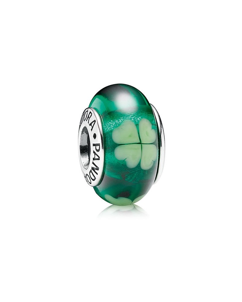 ABALORIO CHARM DE PANDORA MURANO TREBOL 790927