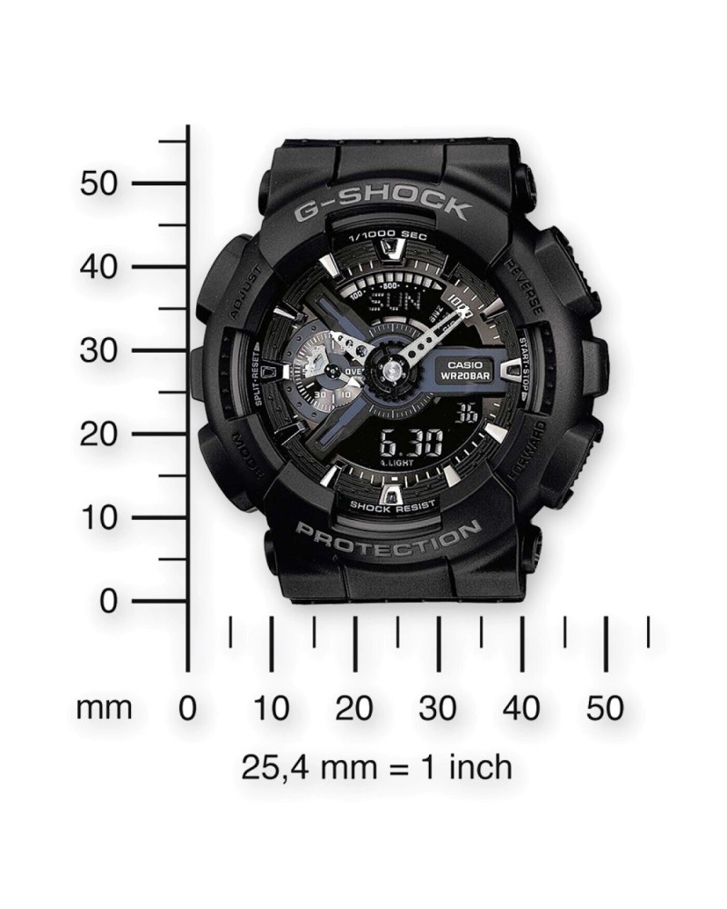 Ga 110 Como Poner En Hora G Shock Setting Cambiar Hora Reloj Casio