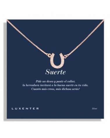 COLGANTE LUXENTER HERRADURA ROSA PH025R00