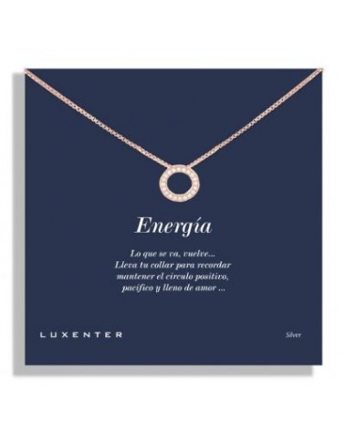 COLGANTE LUXENTER CIRCULO ROSA PH001R00