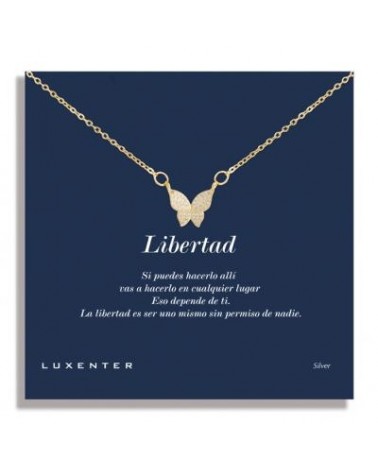 COLGANTE LUXENTER MARIPOSA DORADA PV014Y00