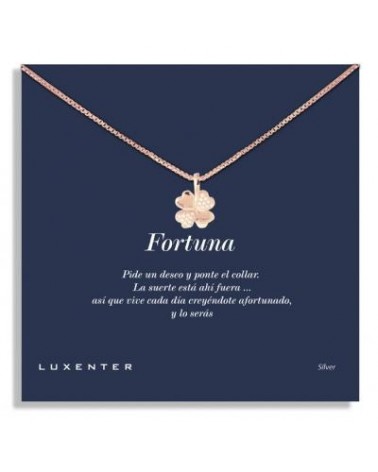 COLGANTE LUXENTER TREBOL ROSA PH024R00
