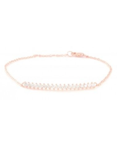 PULSERA LUXENTER CIRCONITAS ROSA BT003R00