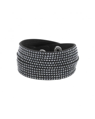 BRAZALETE LOLAANDGRACE NEGRA SWAROVSKI SLAKE 5047912
