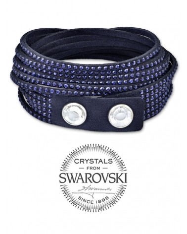 BRAZALETE LOLAANDGRACE AZUL SWAROVSKI SLAKE 5063027