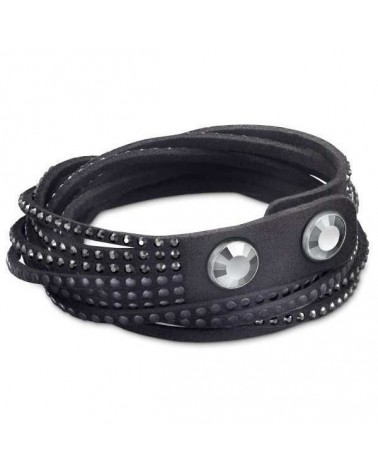 BRAZALETE LOLAANDGRACE NEGRA SWAROVSKI SLAKE 5005152