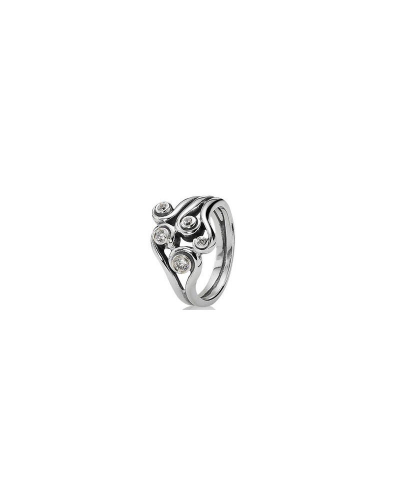 ANILLO PLATA Y CIRCONITAS PANDORA 190388CZ