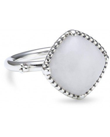 ANILLO PLATA CUARZO BLANCO PANDORA 190858QW