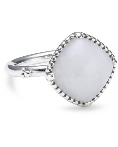 ANILLO PLATA CUARZO BLANCO PANDORA 190858QW