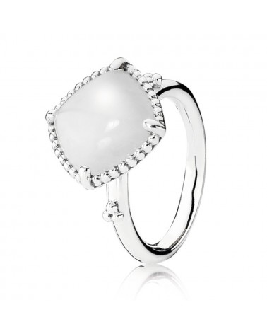 ANILLO PLATA CUARZO BLANCO PANDORA 190858QW