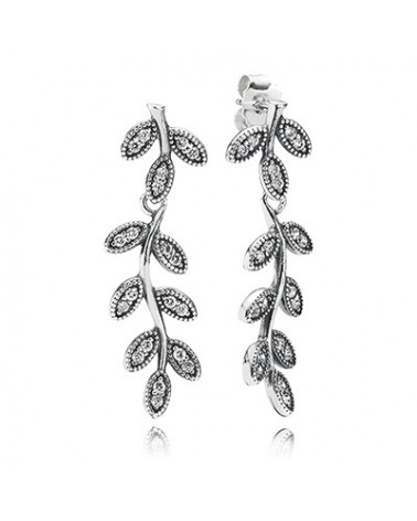 PENDIENTES PANDORA HOJAS LARGO 290565CZ