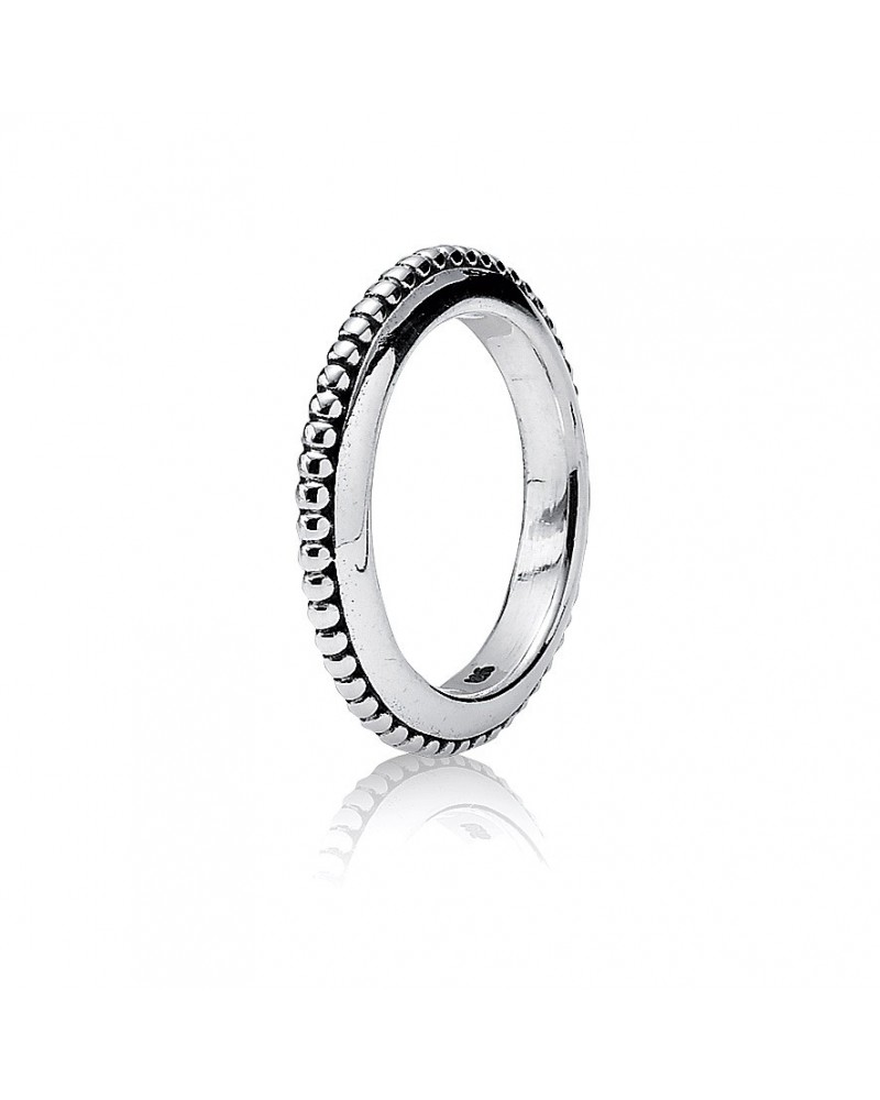 ANILLO PLATA PANDORA CLASICO CIRCULOS 190827