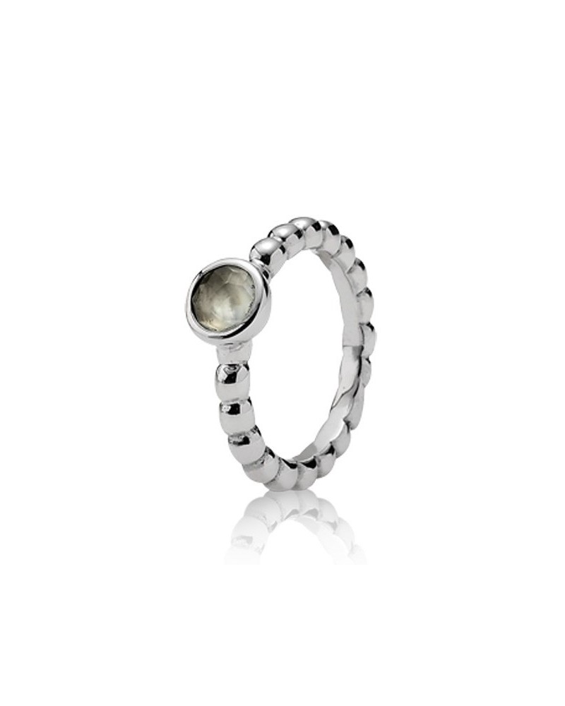 ANILLO PLATA Y PREHNITA PANDORA 190244PR