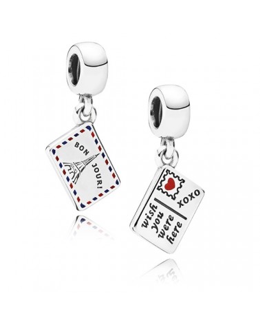 CHARM PANDORA POSTAL TOUR EIFFEL 791711ENMX