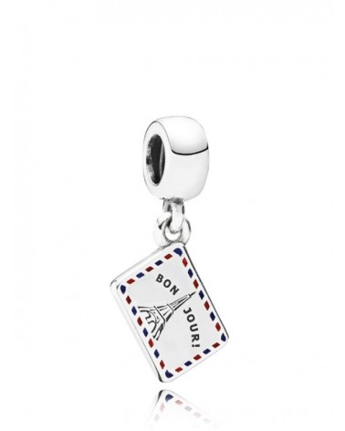 CHARM PANDORA POSTAL TOUR EIFFEL 791711ENMX