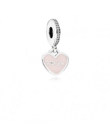 CHARM CORAZON PANDORA 791717CZ