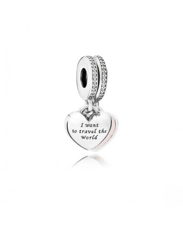 CHARM CORAZON PANDORA 791717CZ