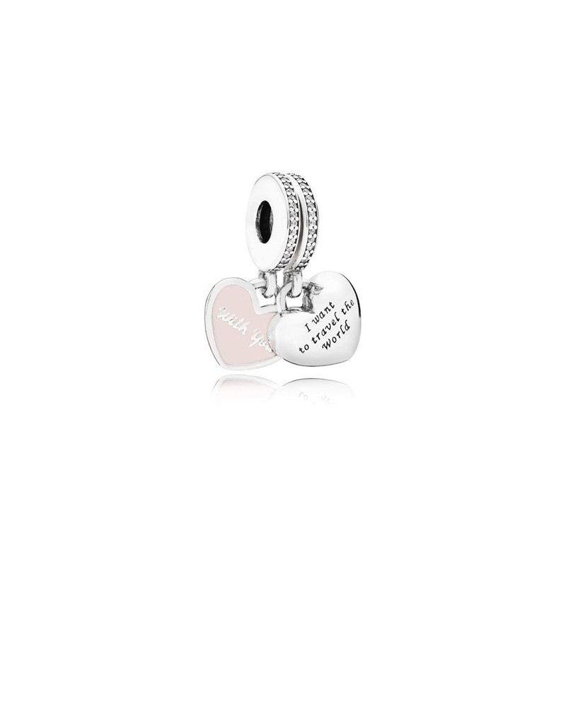 CHARM CORAZON PANDORA 791717CZ