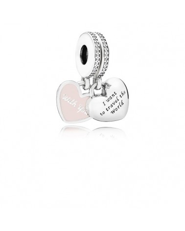 CHARM CORAZON PANDORA 791717CZ