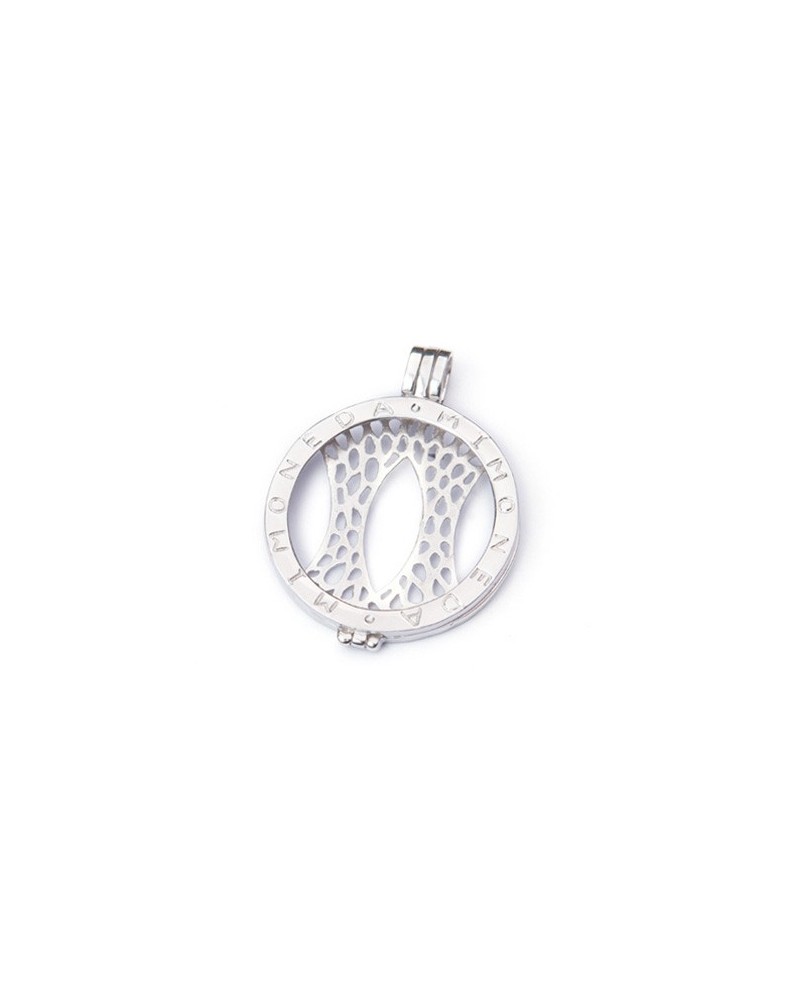 CERCO MI MONEDA PLATA GRANDE PEN-01-L PENDANT 925 SILVER